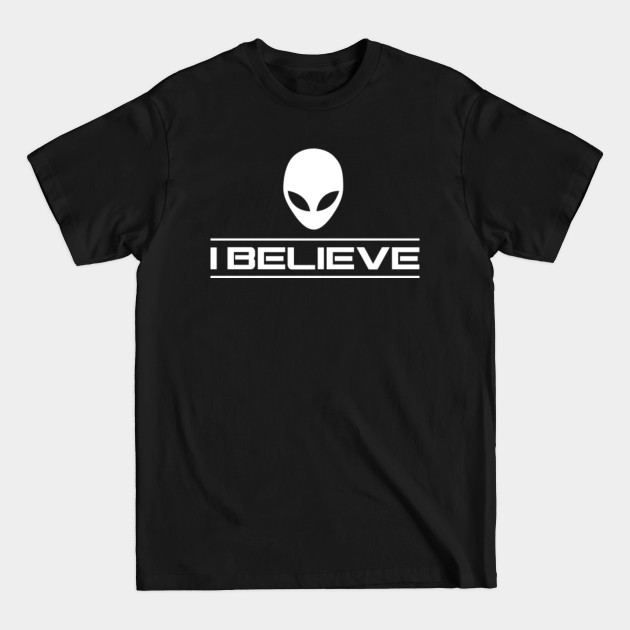 Disover Alien Believer Alien Head I Believe - Alien - T-Shirt