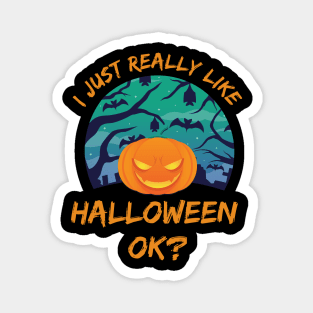 Halloween Party Magnet