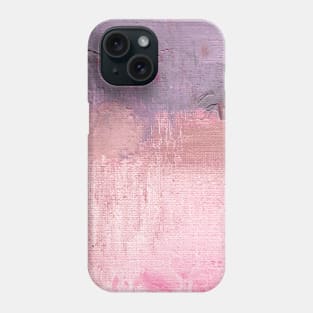 Purple Pink Lavender Abstract Art Phone Case