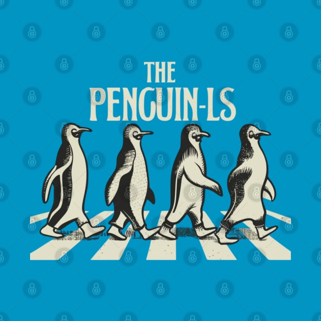 The penguin-Ls - Abbey Road by Aldrvnd