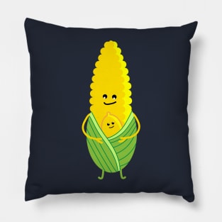 Mama corn with child Pillow