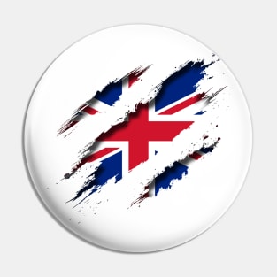 Great Britain Shredding Pin