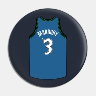 Stephon Marbury Minnesota Jersey Qiangy Pin