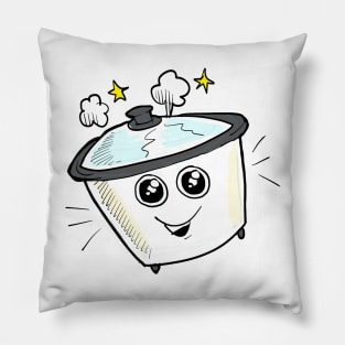 Happy little rice cooker Pillow