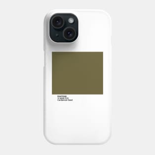 PANTONE 17-0529 TCX Cardamom Seed Phone Case