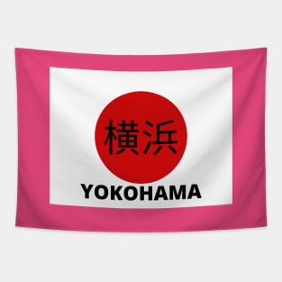 Yokohama in Kanji Tapestry