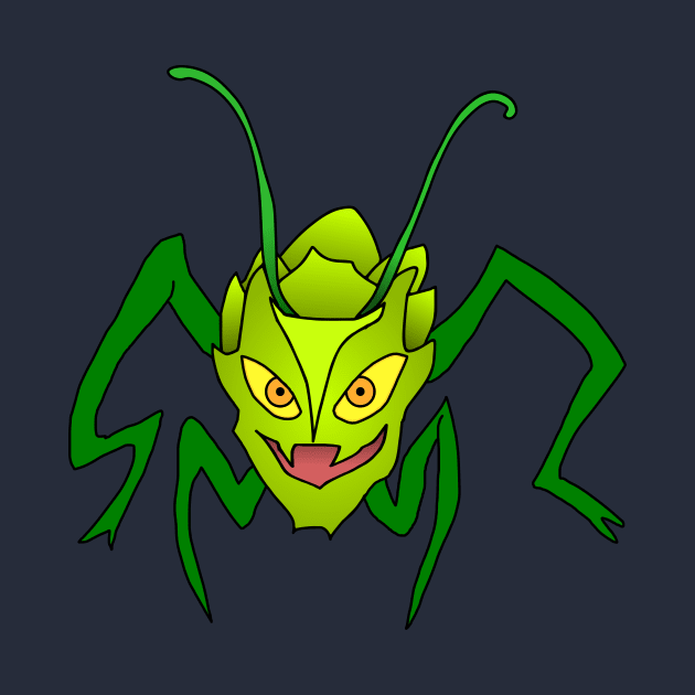 Plant Bug Monster Cartoon - Scary! by TealTurtle