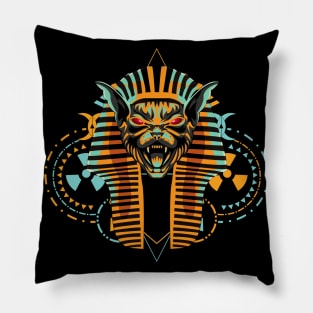 cat sphinx graphic Pillow