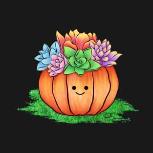 Happy Pumpkin Spice Succulent T-Shirt