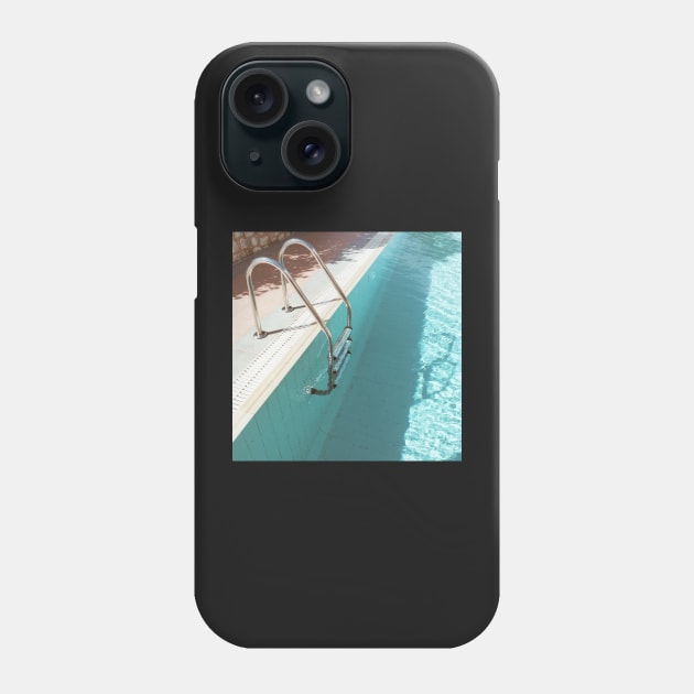 Swimming Pool IV Phone Case by Cassia