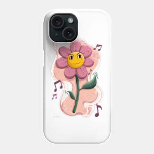 Cute Dancing Flower Music Phone Case