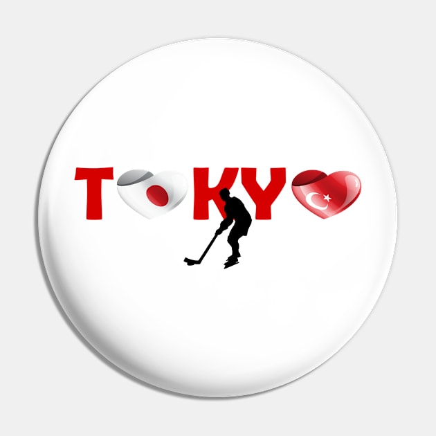 Sports, Hockey, Turkey in Tokyo! Pin by ArtDesignDE