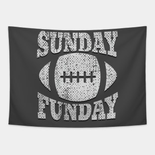 Sunday Funday Football 80s Tapestry