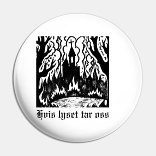 Black Metal Pin