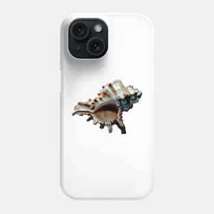 Dark grand conch seashell Phone Case