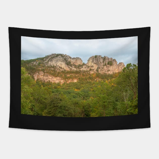 Seneca Rocks Tapestry by somadjinn