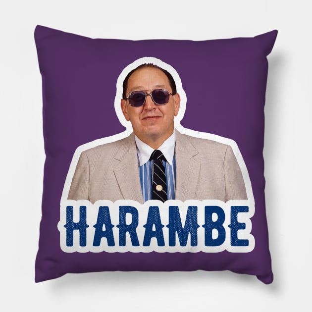 HARAMBE MONSOON Pillow by upursleeve