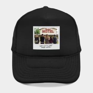 Schitt's Creek Instant Photo: Rose Motel - Why Isn't it Rose Motel? Hat