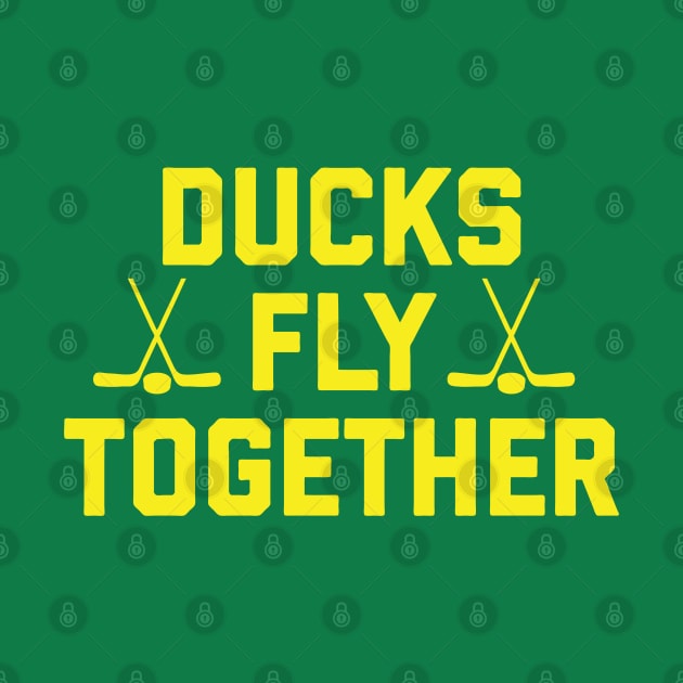 Ducks Fly Together by geekingoutfitters