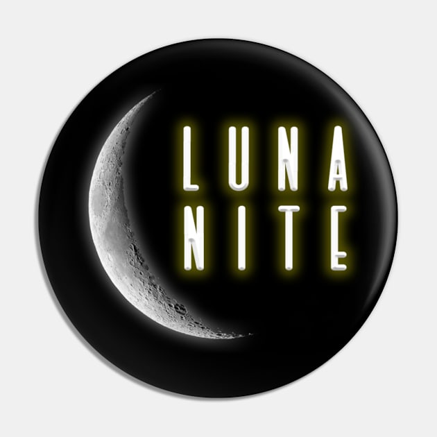 New Logo Pin by LunaNite