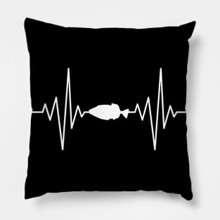 My Heart Is Sleeping For The Presser Fish Design Pillow