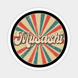 Circle Design Musashi Proud Name Birthday Anime Magnet