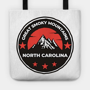 Great Smoky Mountains North Carolina - Travel Tote