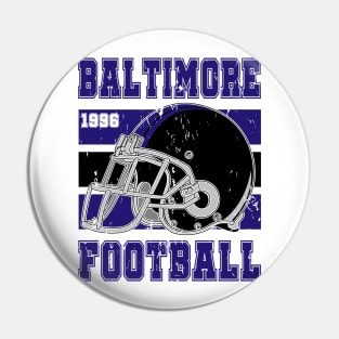 Baltimore Retro Football Pin