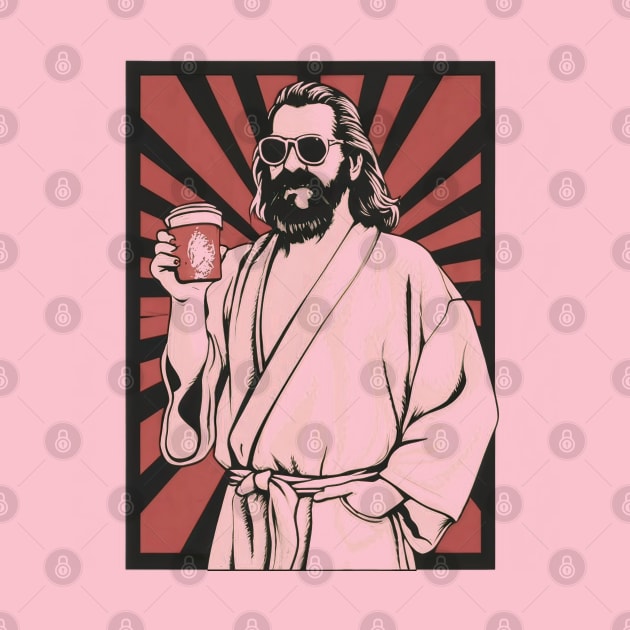 The big lebowski the dude and coffee by Aldrvnd