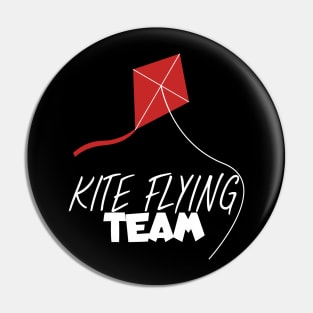 Kite flying team Pin