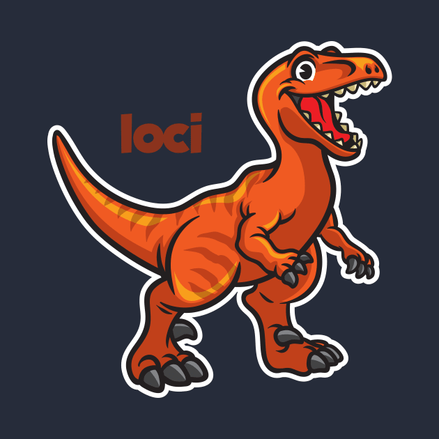 Loci the velociraptor by Big Mak