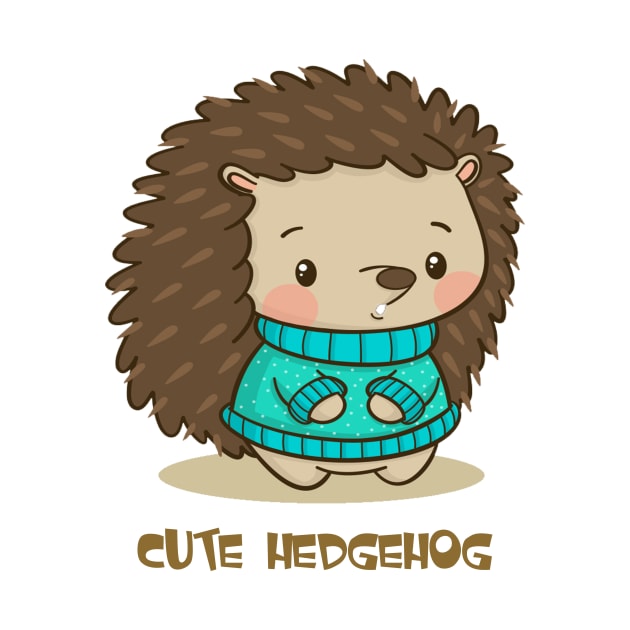 cute hedgehog by This is store