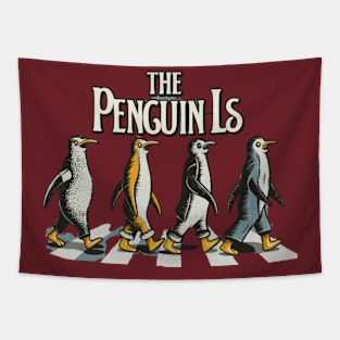 The penguin-Ls - Abbey Road Tapestry