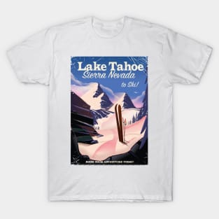 Photography Lake-Tahoe Text T-Shirt: Unisex; Large; Cotton; Clearance