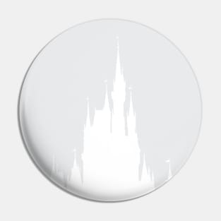 Magic Castle Silhouette Silver #Pastel Pin