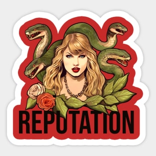 Swiftie Reputation Sticker