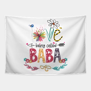 Love Being Called Baba Happy Mother's Day Tapestry