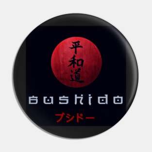 Bushido T-shirt Pin