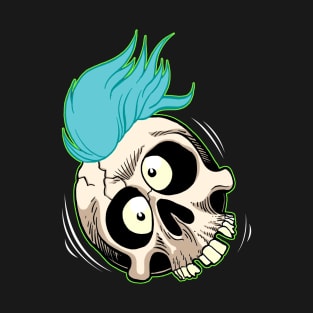 shaking punk skull T-Shirt