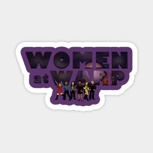 Women At Warp Magnet