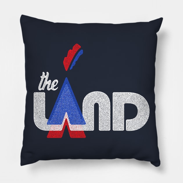 The Land Pillow by TMD Creative Studio