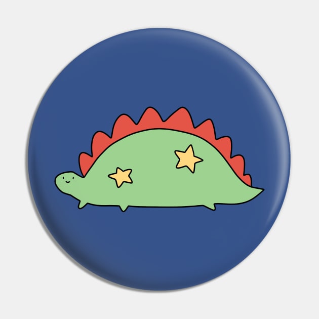 Star Stegosaurus Pin by saradaboru