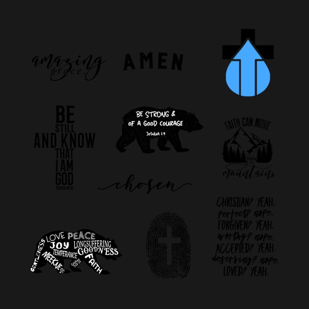 Christian Sticker Pack 1 by mikepod