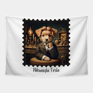 Nikwoofla Tesla Tapestry