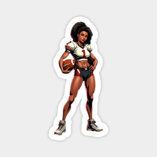 American College Football Girl Magnet