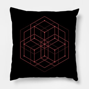 Enter Hexagons Pillow