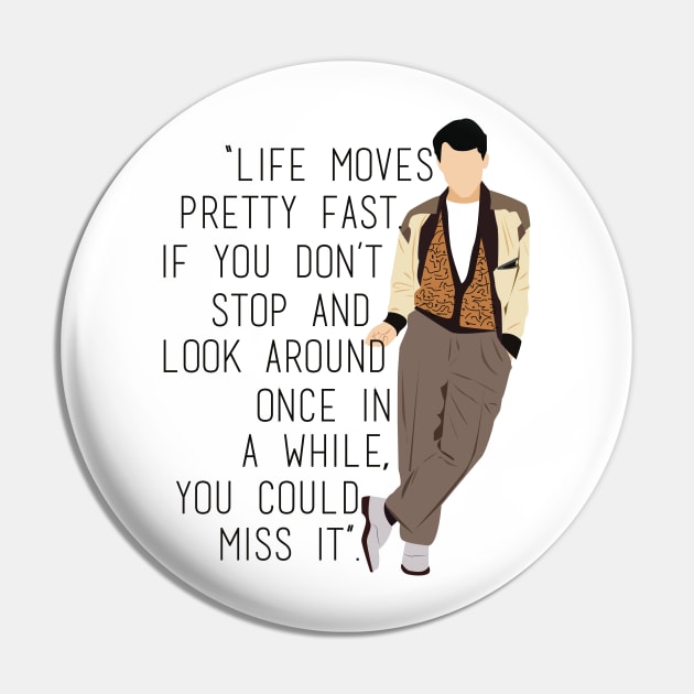 Ferris Bueller Pin by mariansar