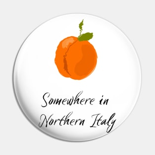 Peach, Call me by your name, Somewhere in Northern Italy Pin