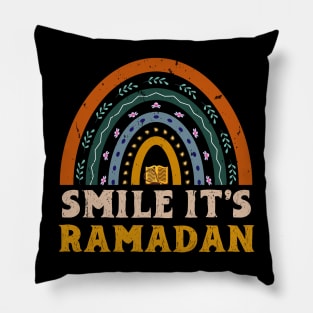 Smile its Ramadan - Muslim Eid Mubarak Islamic Ramadan Pillow