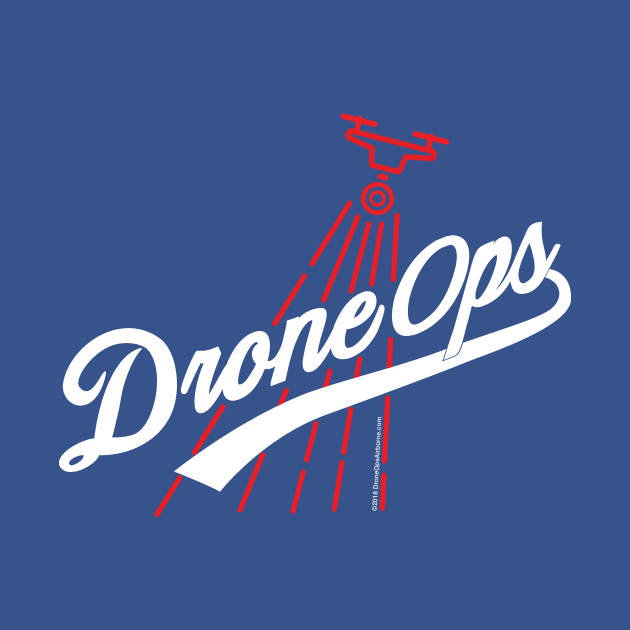 Drone Ops Basebal by Drew Blood Designs